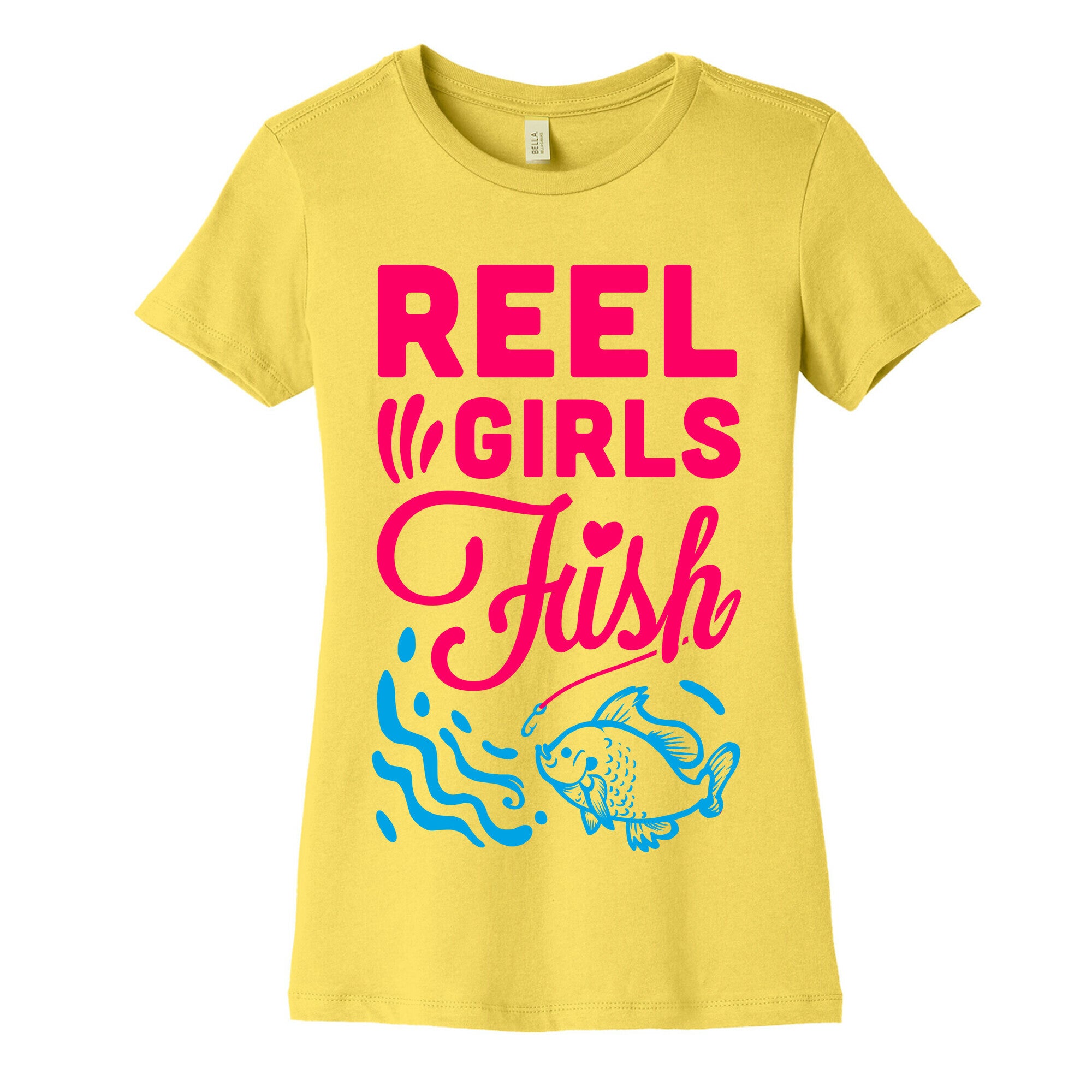 Reel Girls Fish! Women's Cotton Tee